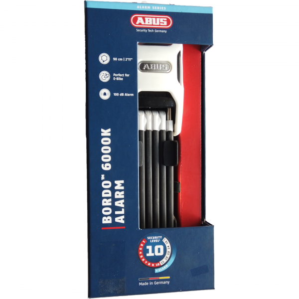 Candado plegable con alarma Abus Bordo 6000K